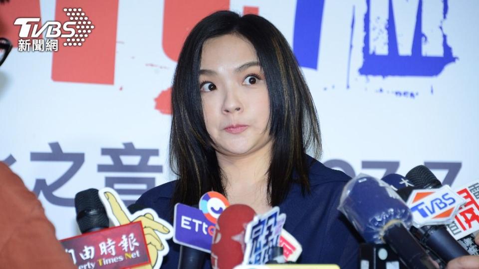 徐佳瑩表情多，相當可愛。（圖／許方正攝）