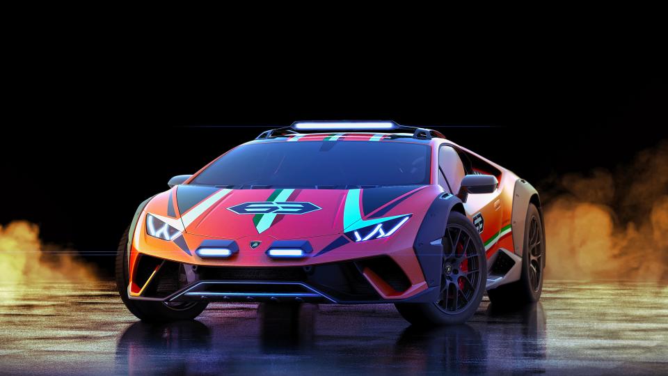 No one would ever think of off-roading in the Lamborghini Huracán, but Lamborghini has just toyed with the idea, unveiling a concept based on the EVO.