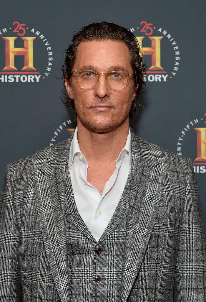 Matthew McConaughey in 2020