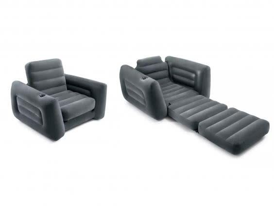 Sit back in style with this inflatable chair (Argos)