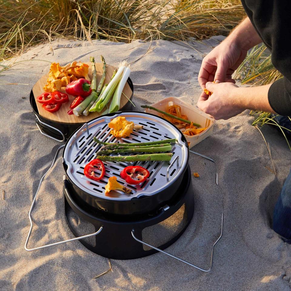 Barbecue charbon portable