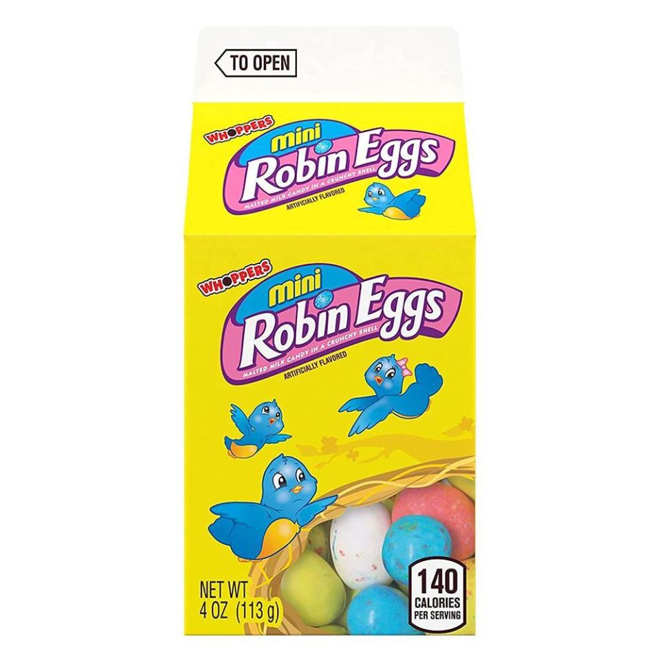 25) Mini Robin Eggs Malted Milk Candy, Count of 15 (4 oz.)