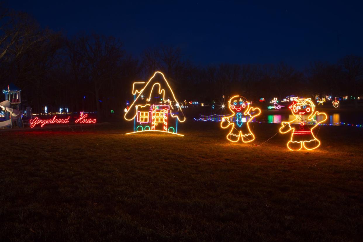 Scenes from the annual Christmas in the Park Light Display at the Rolla Lions Club Park.