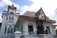 The Aguinaldo shrine: The ancestral house of General Emilio Aguinaldo, located in Kawit, Cavite