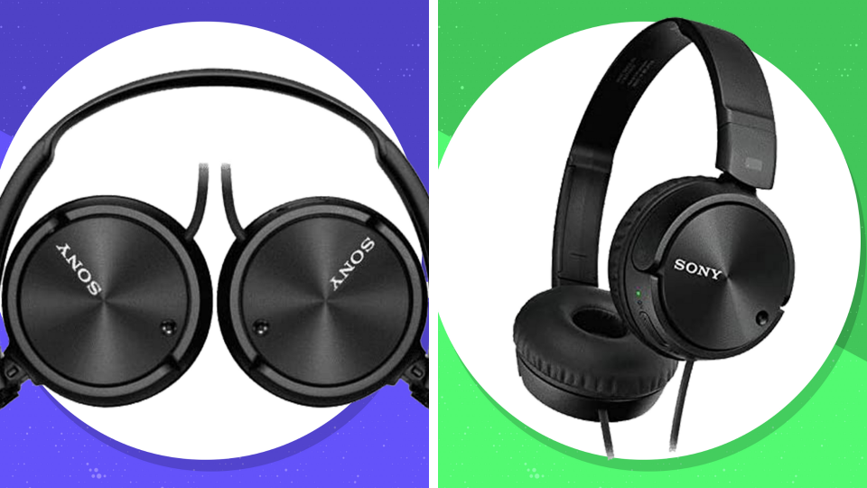 Get these Sony Noise-Canceling Headphones (MDRZX110NC) for just $38. (Photo: Sony)