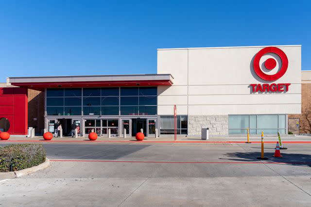 <p>Getty</p> A Target store in Texas.