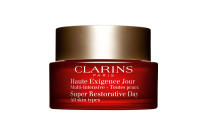 <p><em><a rel="nofollow noopener" href="https://www.clarins.co.uk/day-cream--all-skin-types-/0109410.html" target="_blank" data-ylk="slk:Clarins, £72;elm:context_link;itc:0;sec:content-canvas" class="link ">Clarins, £72</a></em> </p>