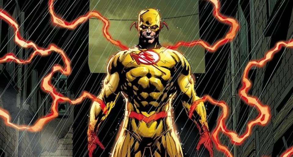 The Reverse Flash returns in the Batman/Flash crossover "The Button." 