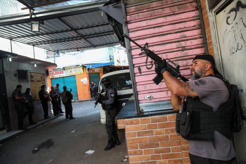 Police operation at Jacarezinho slum in Rio de Janeiro