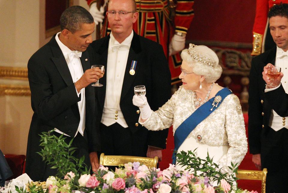 The Queen and Obama in 2011 (PA)