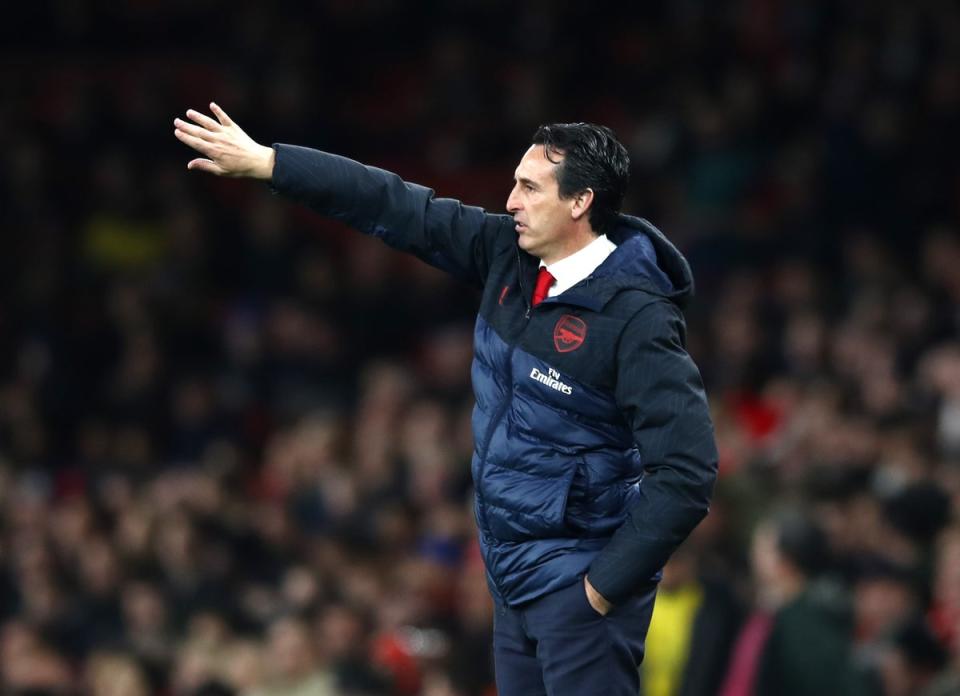 Emery was sacked early in his second season at the Emirates (Getty)