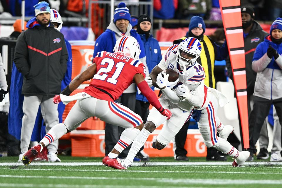 Stefon Diggs and the Buffalo Bills take on AFC East foe the New England Patriots in Week 7.