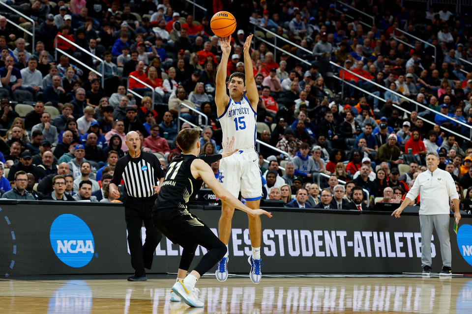 Reed Sheppard。(Photo by Justin K. Aller/NCAA Photos via Getty Images)
