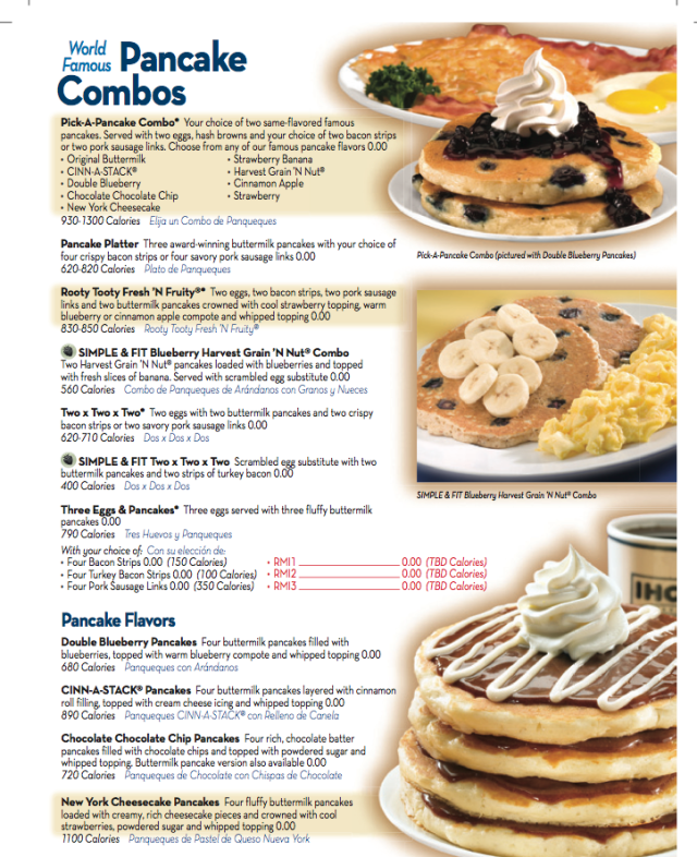 IHOP Boosted Sales By Making Three Major Changes To The Menu