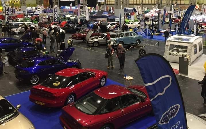 classic car show at the NEC in 2019