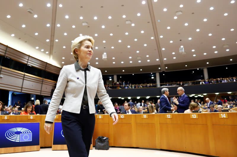 Plenary session at the European Parliament in Brussels