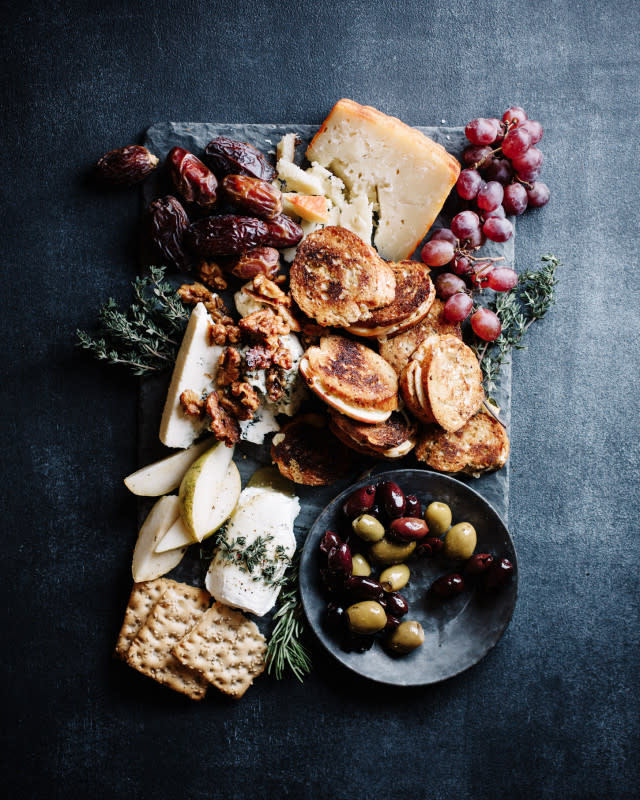 <p>Sprouted Kitchen</p><p>This beautiful fall cheese board will be a great way to welcome guests this Thanksgiving.</p><p><strong>Get the recipe: <a href="https://www.sproutedkitchen.com/home/2018/11/19/fall-cheese-board" rel="nofollow noopener" target="_blank" data-ylk="slk:Fall Cheese Board;elm:context_link;itc:0;sec:content-canvas" class="link rapid-noclick-resp">Fall Cheese Board</a></strong></p>