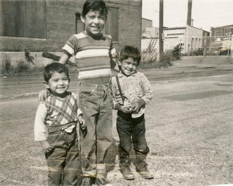 Brothers in an Indianapolis neighborhood from the 1950s now known as Lost Barrio.