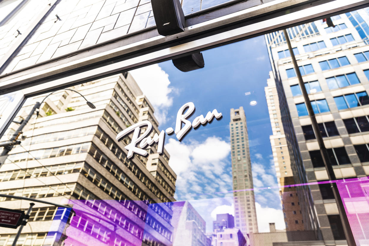 Tienda de Ray Ban en Manhattan, New York City. Foto: Getty Images.