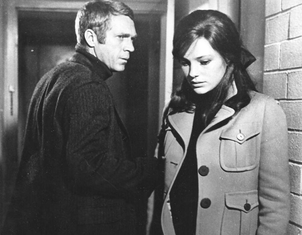 Steve McQueen and Jacqueline Bisset in "Bullitt."