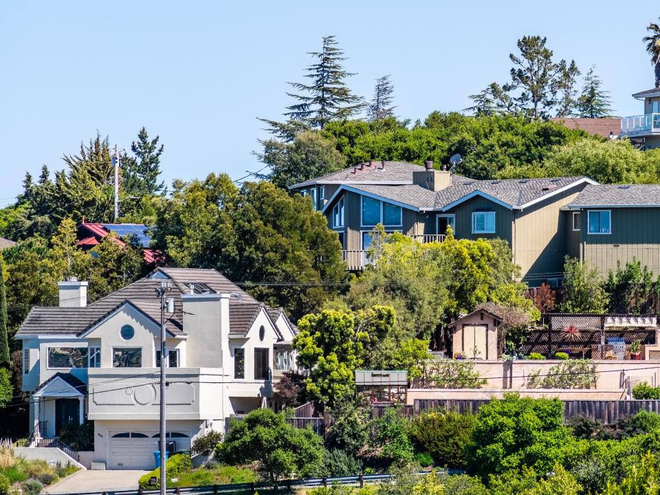 Homes in the San Francisco Bay Area.