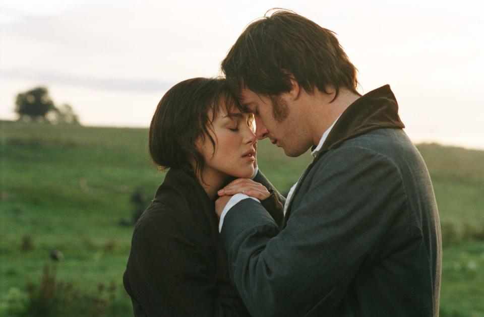 Moggach wrote the 2005 screenplay for ‘Pride and Prejudice’ which starred Keira Knightley and Matthew Macfadyen (Kobal/Shutterstock)