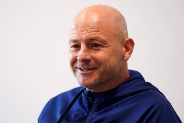 Picture of England Under-21 coach Lee Carsley