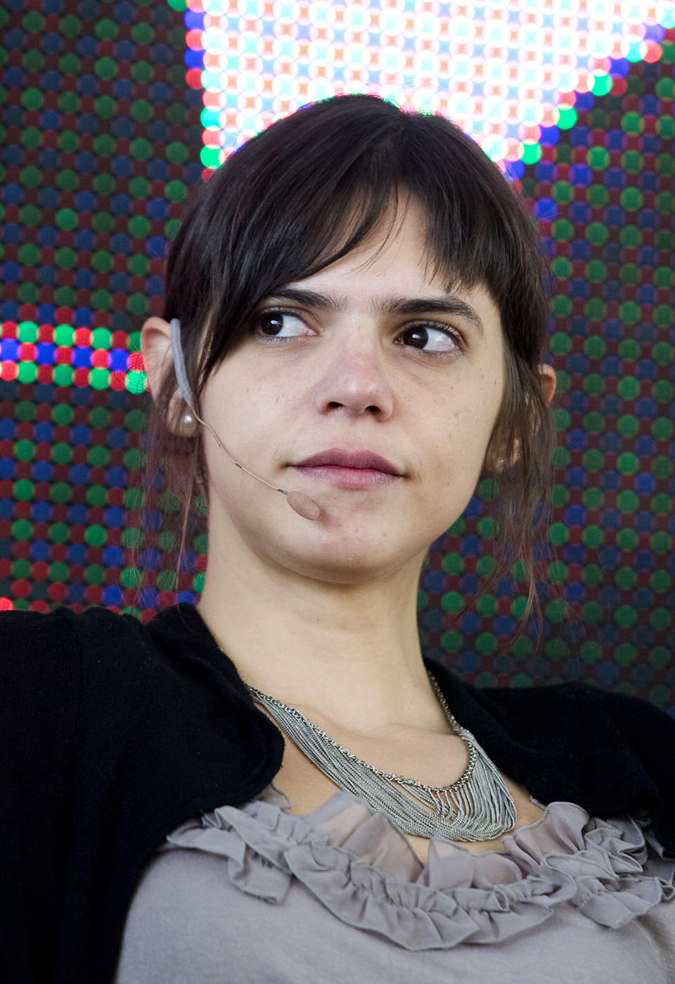 Valeria Luiselli durante el evento Más Libros, en noviembre de 2010. Foto: Angel Delgado/Clasos.com/LatinContent/Getty Images