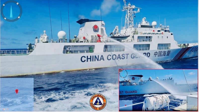Water cannon incident in the South China Sea
