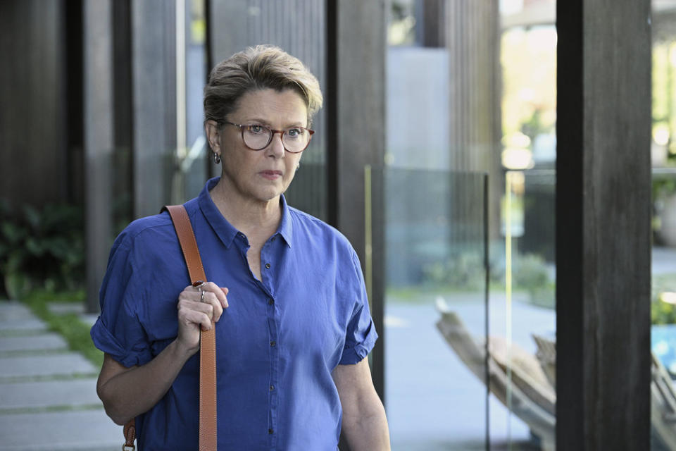 Apples Never Fall stars Annette Bening in a mystery series on Peacock