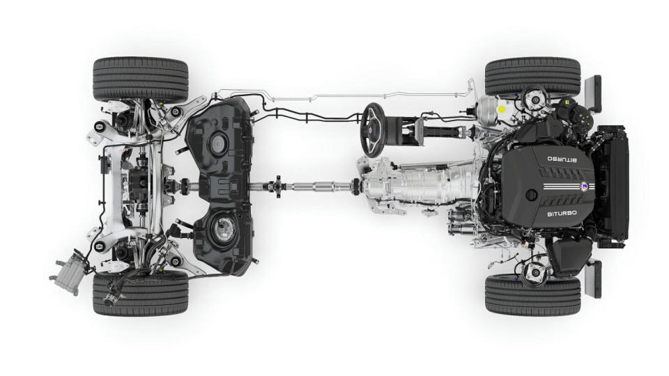 搭配ZF八速手自排變速箱與xDrive四輪驅動系統後，Aplina B4 Gran Coupe從靜止加速至100km/h僅需3.7秒即可完成，車輛最高極速還能達到301km/h。