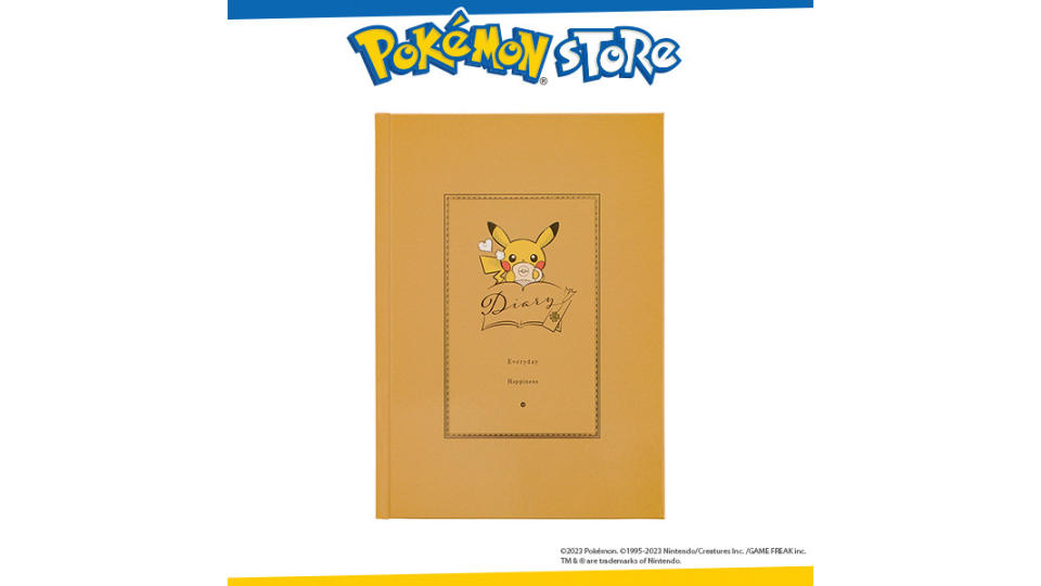 Pokémon Center Original A5 Size Diary Note Everyday Happiness. (Photo: Shopee SG)