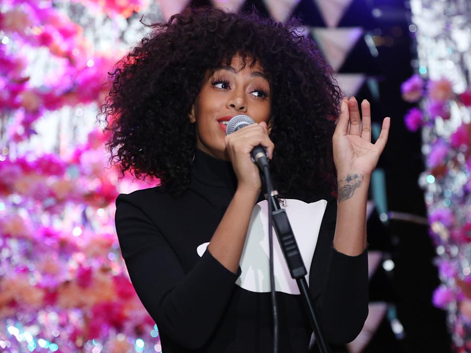 Solange Knowles performs at The Armory Party at MOMA on March 6, 2013 in New York City.