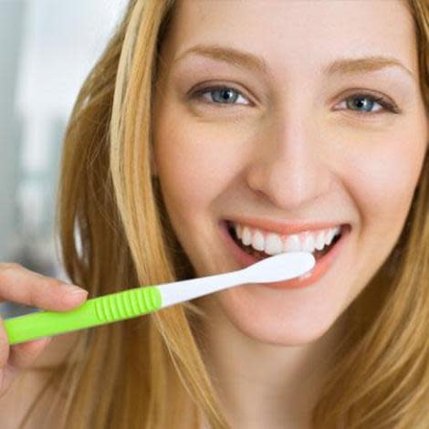 Want whiter teeth? Brush less!