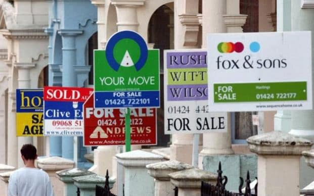 The average price of a property in the UK in June was £223,257 - Toby Melville/PA Wire