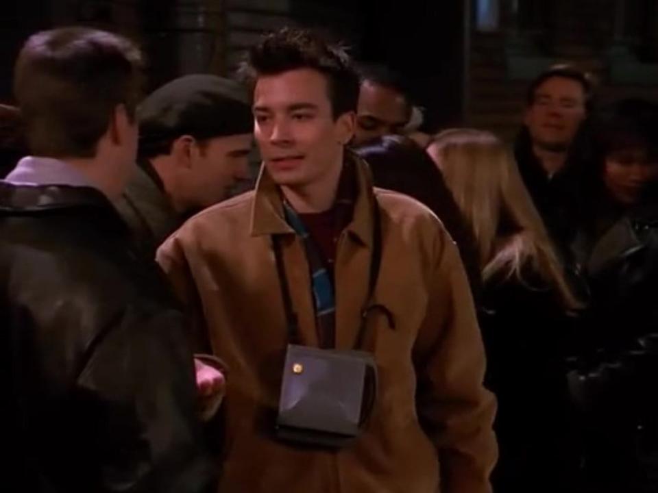 Jimmy Fallon played a photographer in "Spin City" for his debut role.