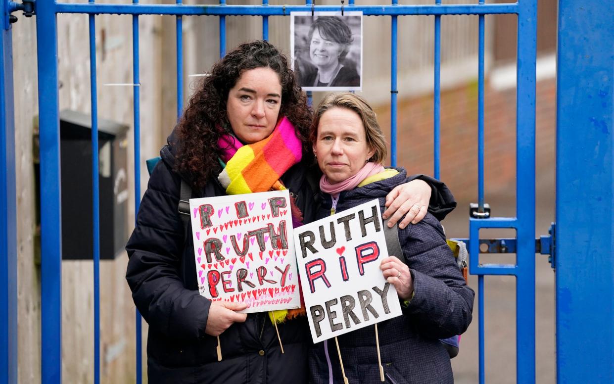 School parents mourn the death of headteacher Ruth Perry - Andrew Matthews/PA Wire