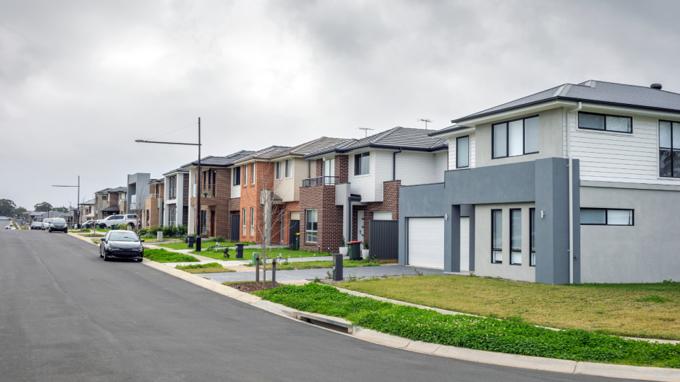 NSW street suburbs houses