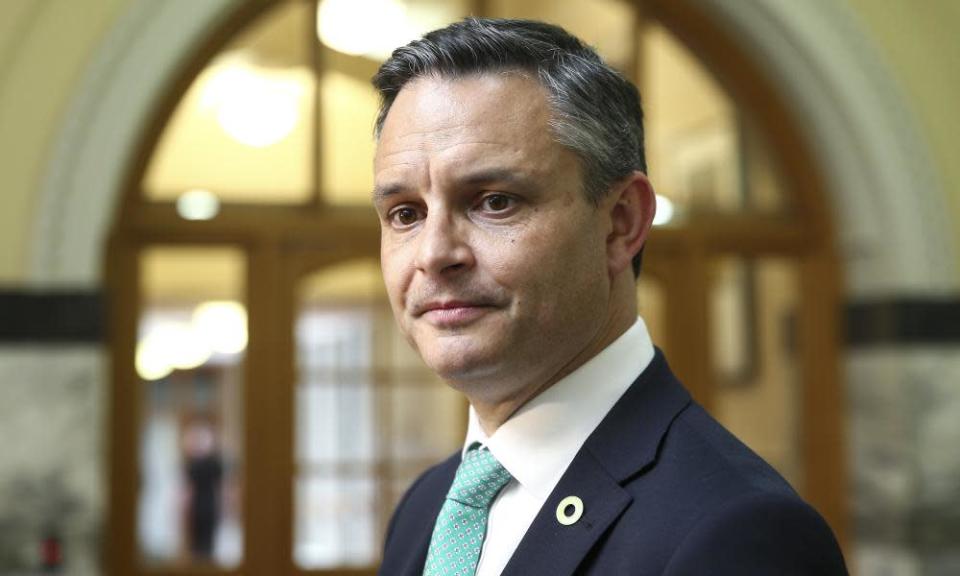 Climate Minister James Shaw