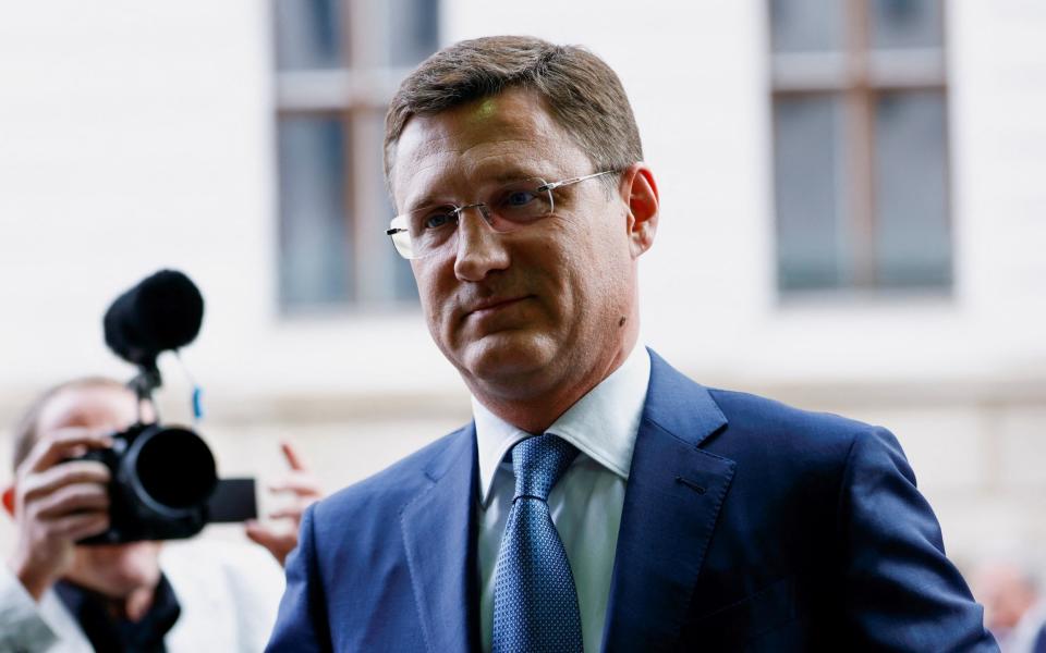 Alexander Novak, Russia’s deputy prime minister, also attended the Opec meeting in Vienna - LISA LEUTNER /REUTERS