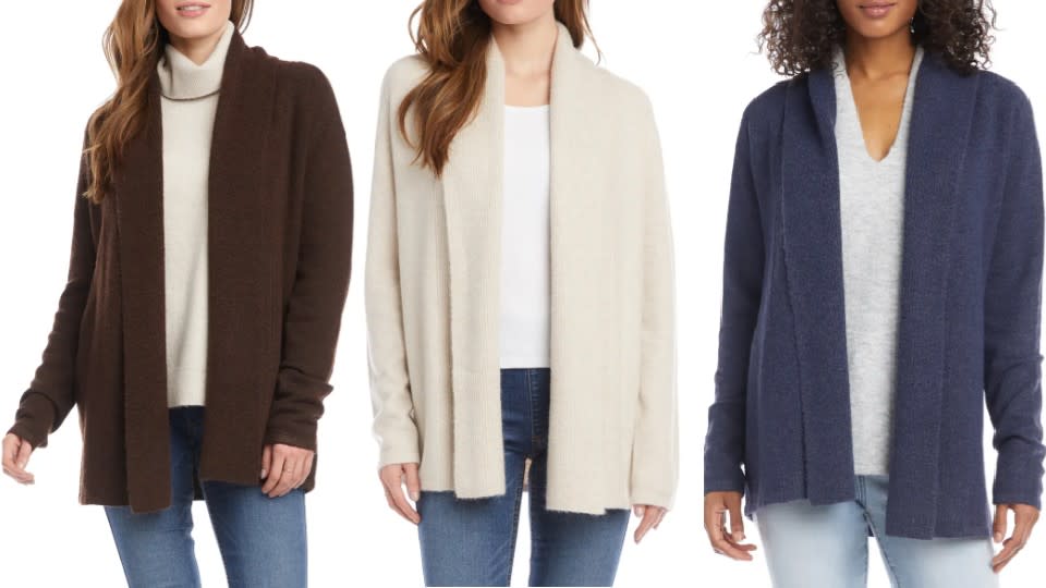 Karen Kane Open Front Cardigan - Nordstrom, $89 (originally $119)