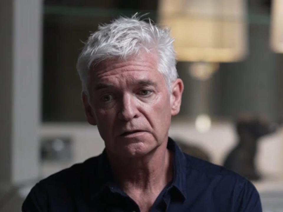 Phillip Schofield being interviewed on BBC News (BBC)