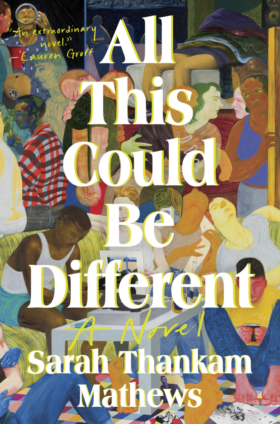 This cover image released by Viking shows "All This Could Be Different" by Sarah Thankam Mathews, a fiction finalist for the National Book Awards. (Viking via AP)