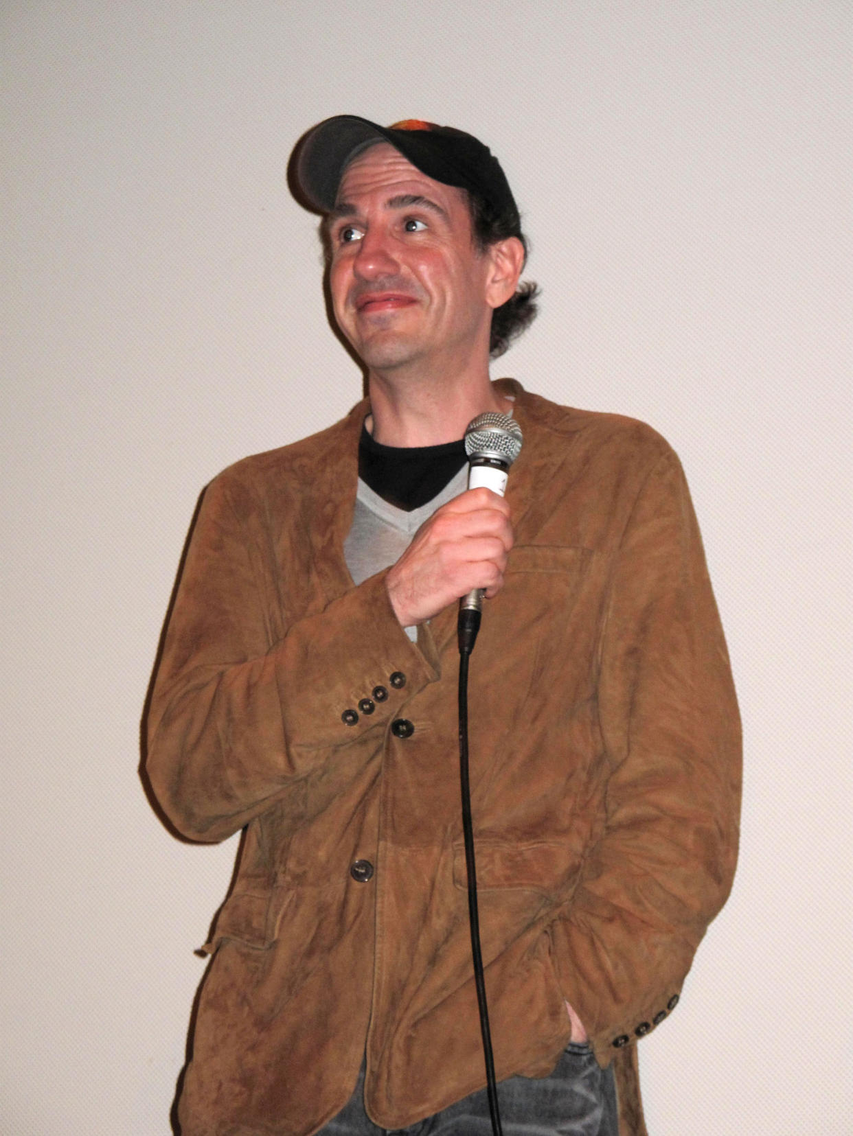 Sam Lloyd answers questions at the Q & A for the premiere of "ExTerminators" on day 1 of the 2009 SXSW Film Conference and Festival  on March 13, 2009 in Austin, Texas.  (Photo by Jay West/WireImage) 