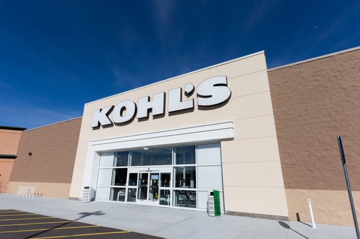 The entrance to a Kohl's store