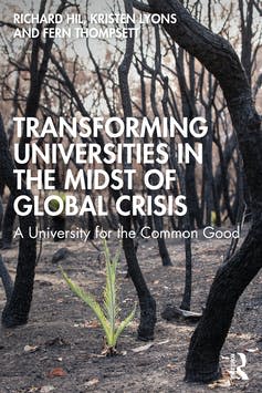 Cover of Transforming Universities in the Midst of Global Crisis, a book by the authors