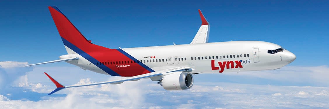 Calgary-based low-cost airline Lynx Air announced up to three weekly flights from Charlottetown to Toronto and Calgary back in January, but announced this week it would cease operations next week after filing for creditor protection.   (Lynx Air - image credit)