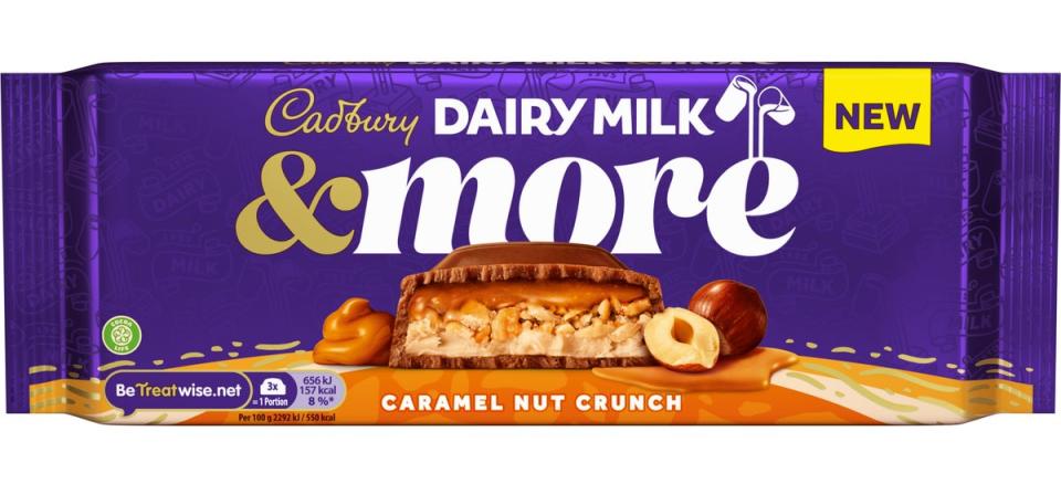 Cadbury’s Caramel Nut Crunch bar (Cadbury)