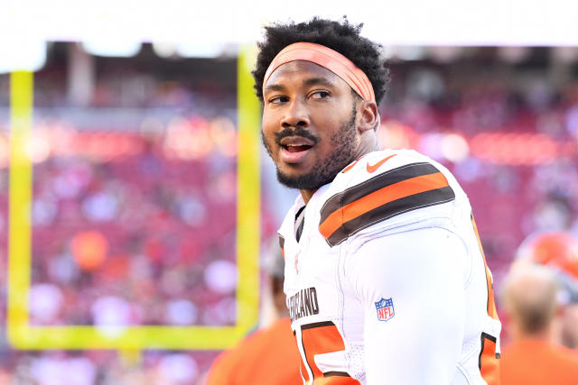 Myles Garrett signs five-year, $125M extension with Browns