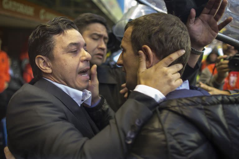 Con Gallardo, una vida de coincidencias, desde la selección Sub 17 hasta el curso de entrenadores que realizaron juntos; los cásicos de 2014 y 2015 dejaron huellas en ambos como entrenadores 